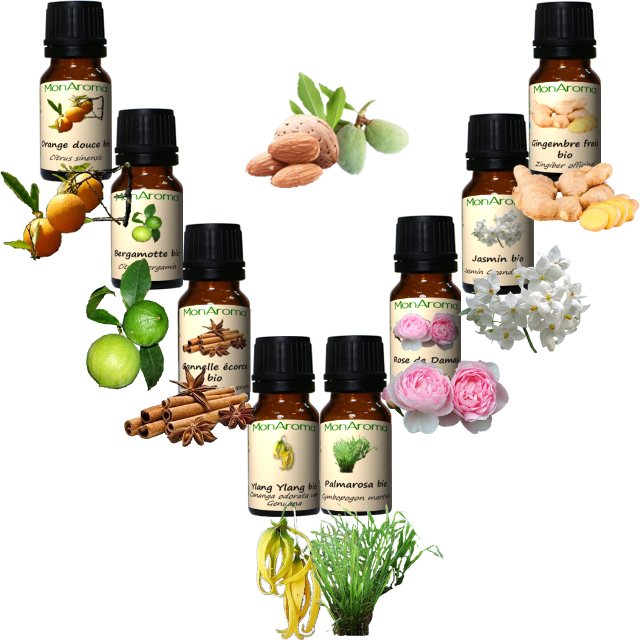 Les huiles essentielles pour un massage sensuel